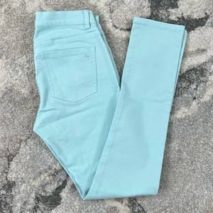 Southern Tide Women's Skinny Jeans in Light Aqua Blue
